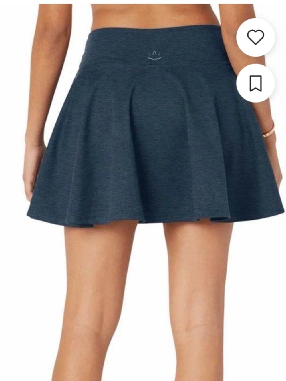 Beyond Yoga Spacedye Hot Shot Circle Tennis Skirt – Nocturnal Navy – XS – NWT
